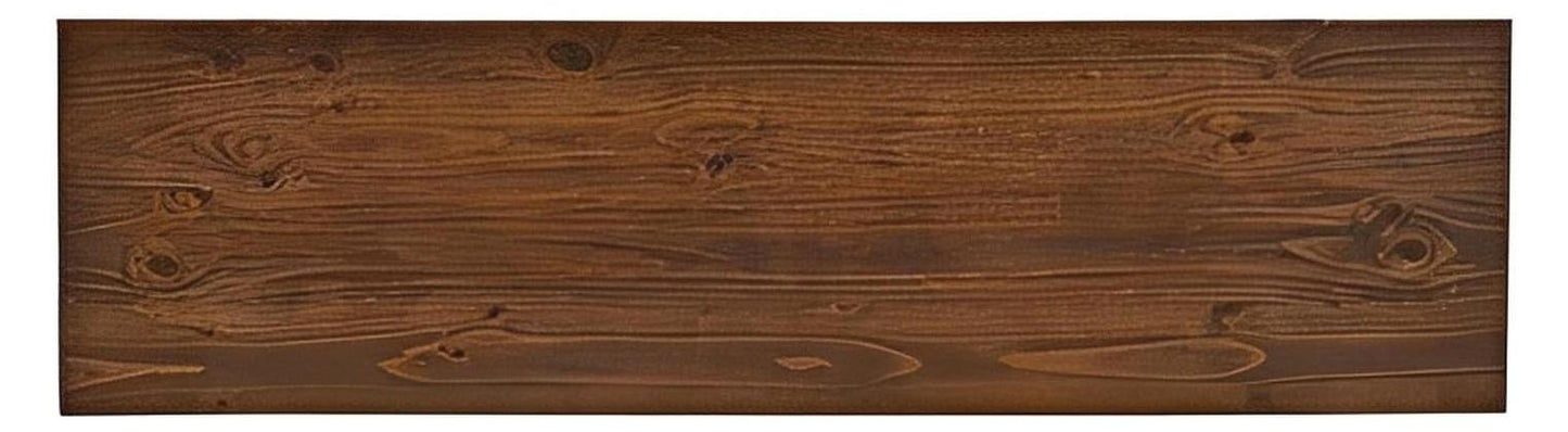 Wild Peak Lift Top Longhorn Console, Hand-Carved, Cowhide