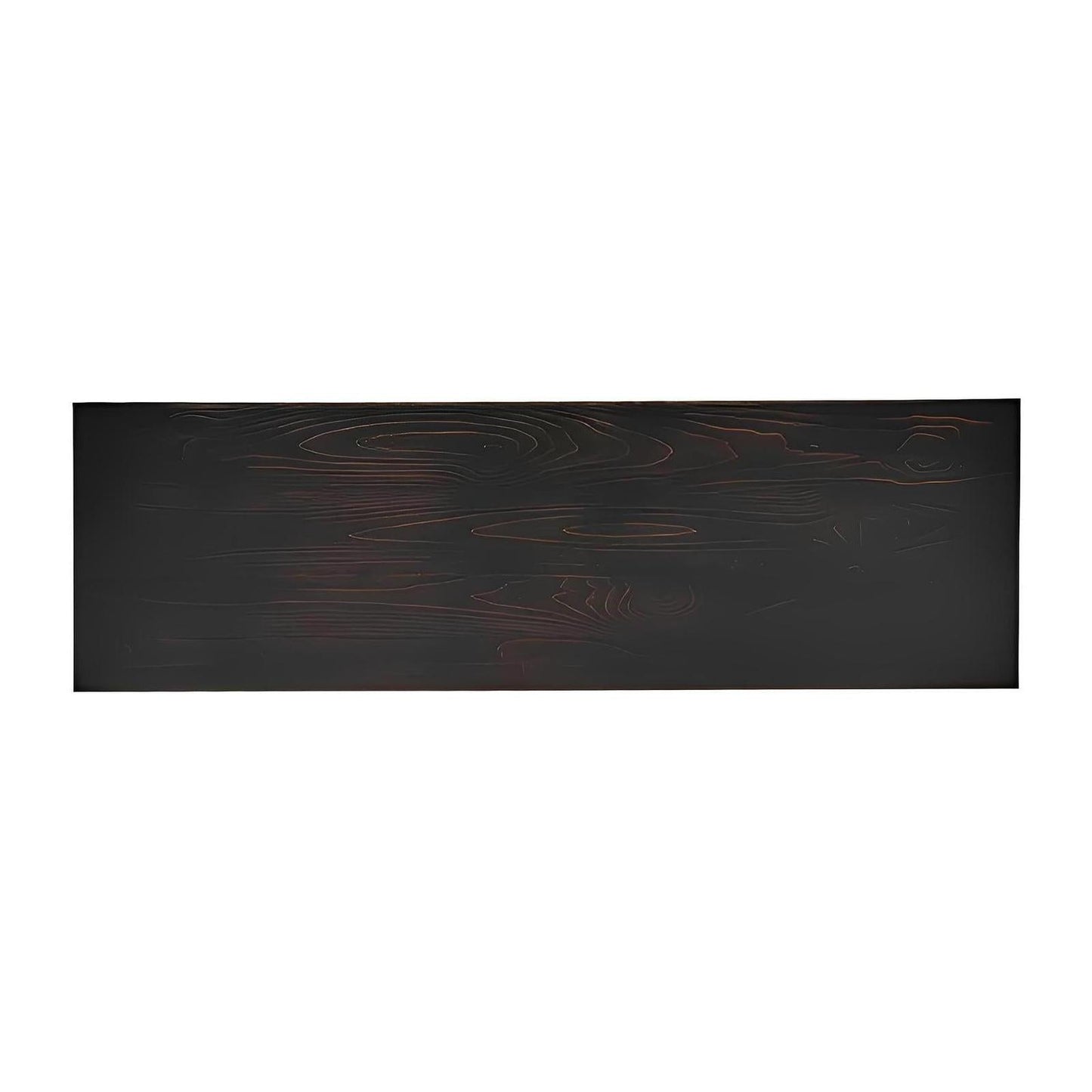 Night Moon Distressed Black Hand-Carved Wood Bedroom Set - 4-Piece - Includes Full Service Delivery