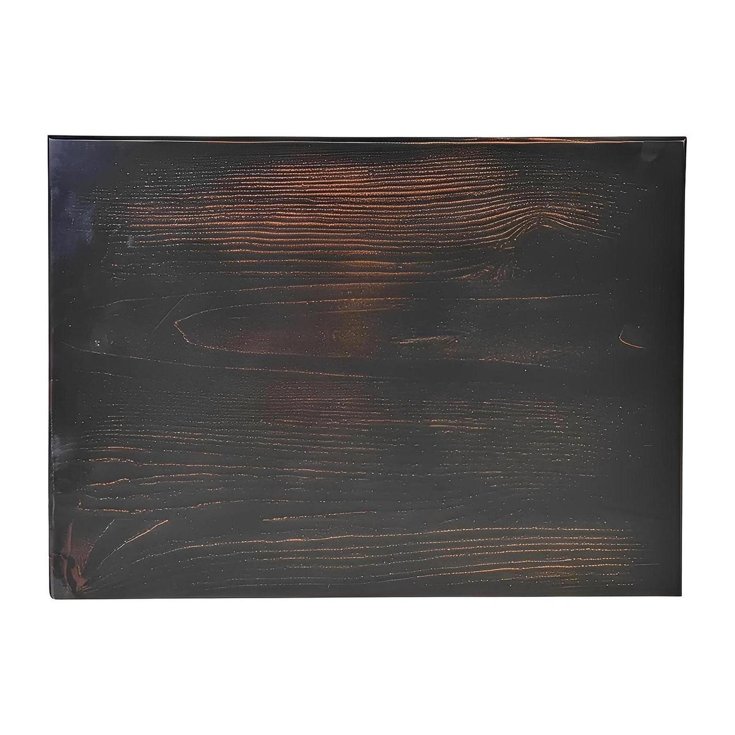 Night Moon Distressed Black Hand-Carved Wood Bedroom Set - 4-Piece - Includes Full Service Delivery