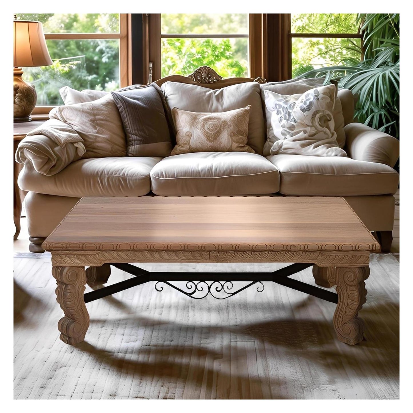 Maravilla Scrollwork Coffee Table