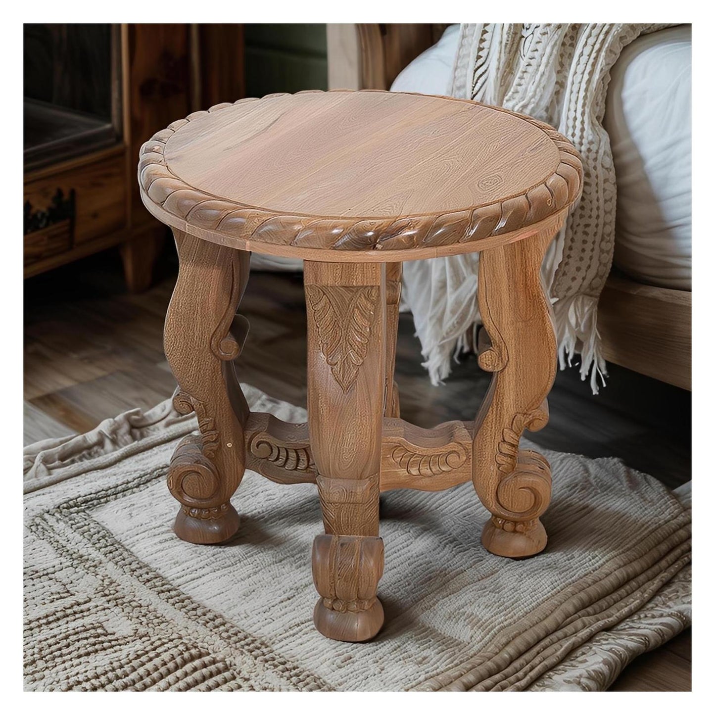 Maravilla Scrollwork End Tables – Set of 2