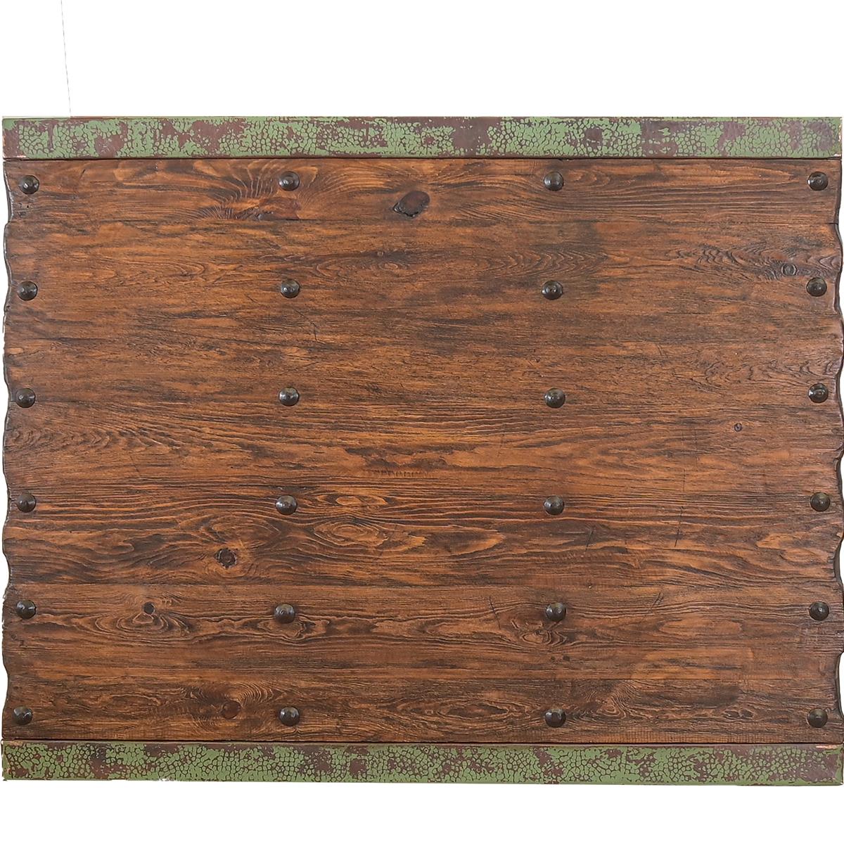 Luna Verde Distressed Coffee Table | 21 x 44 x 55