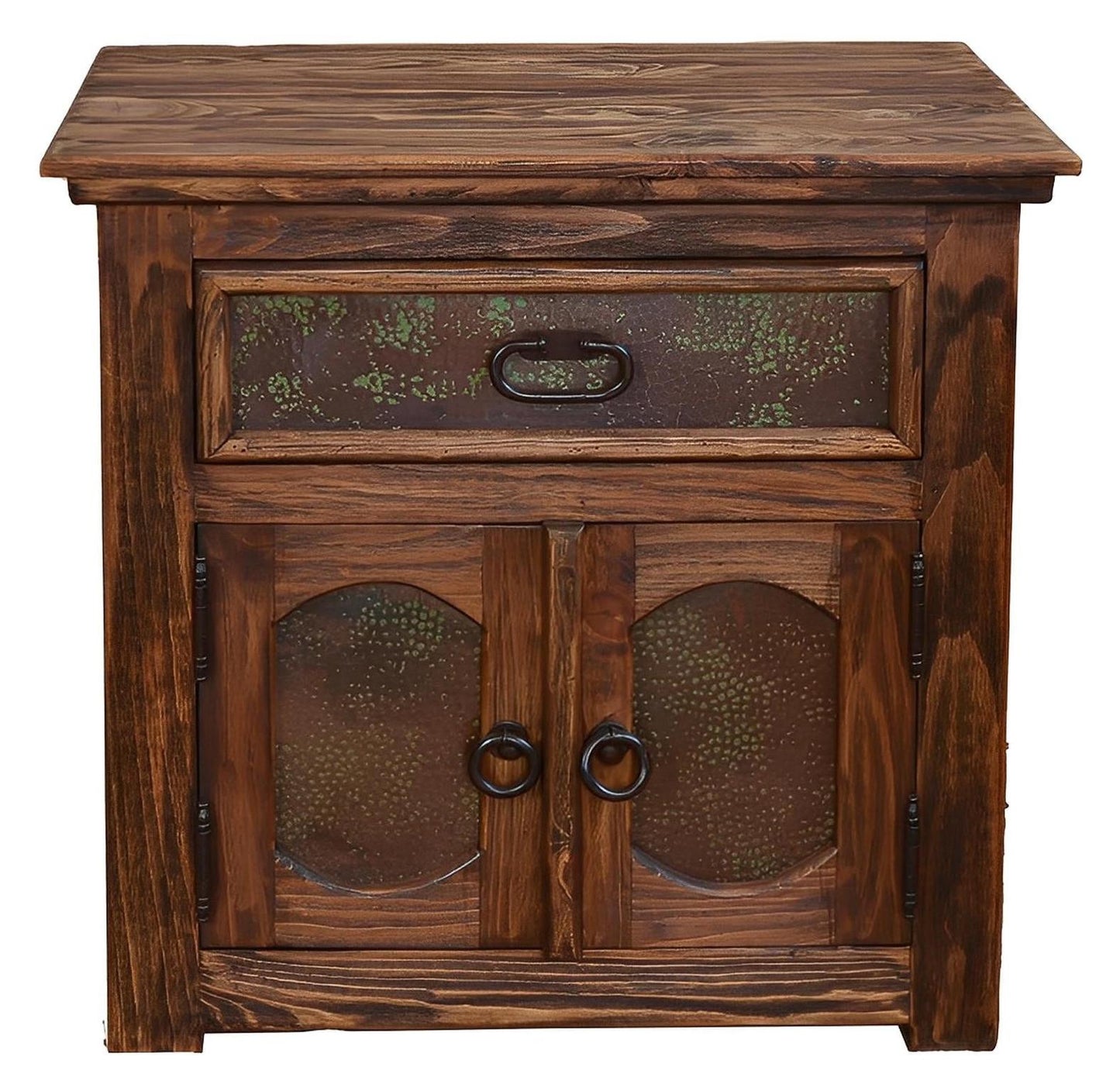 Durango 2-Door / 1-Drawer Copper Nightstand