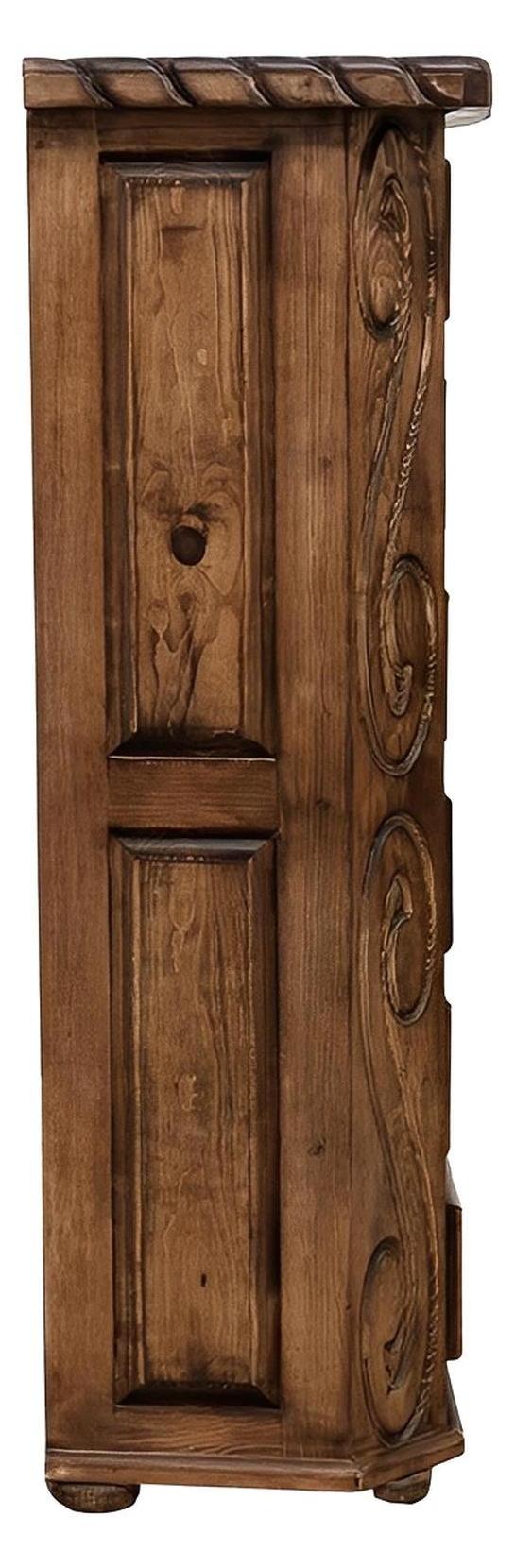 Hill Country 6-Drawer Chest With Rope, Star & Cowhide