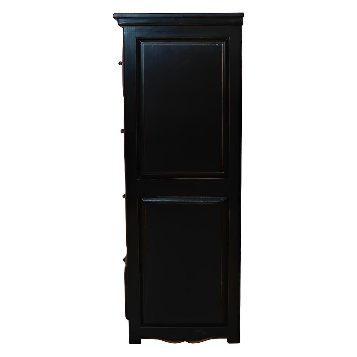 Pioneer Trail Western Bedroom Set with Black and White Cowhide - 4-Piece - Includes Full Service Delivery