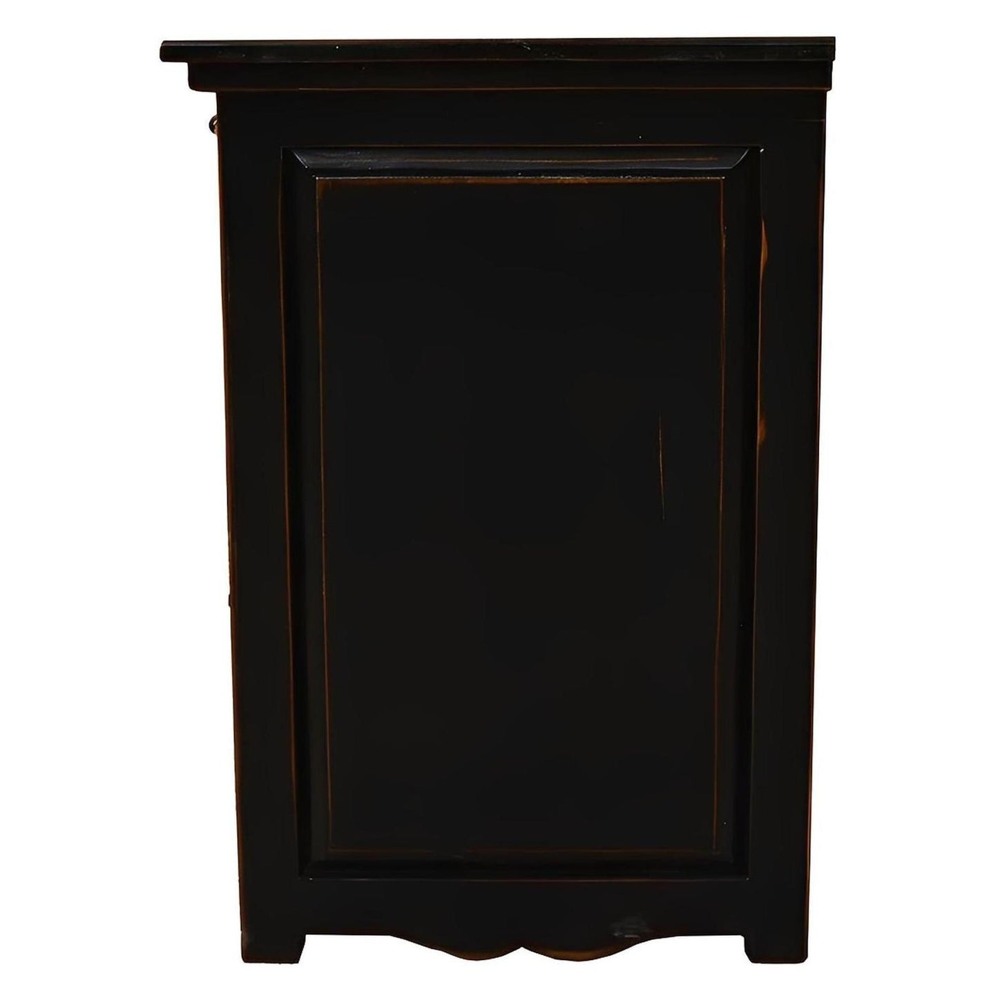 Pioneer Trail Western Bedroom Set with Black and White Cowhide - 4-Piece - Includes Full Service Delivery