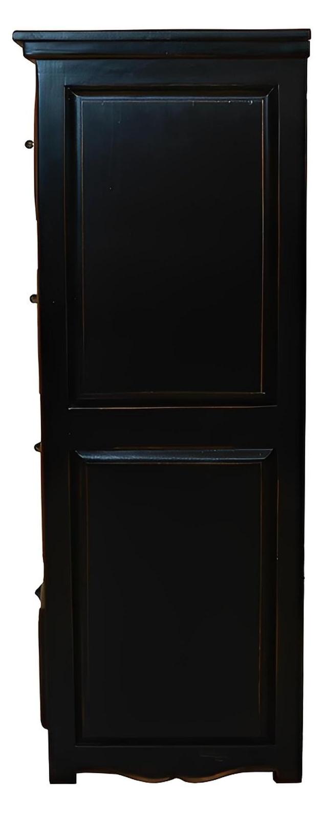 Pioneer Trail Cowhide Chest Black And White