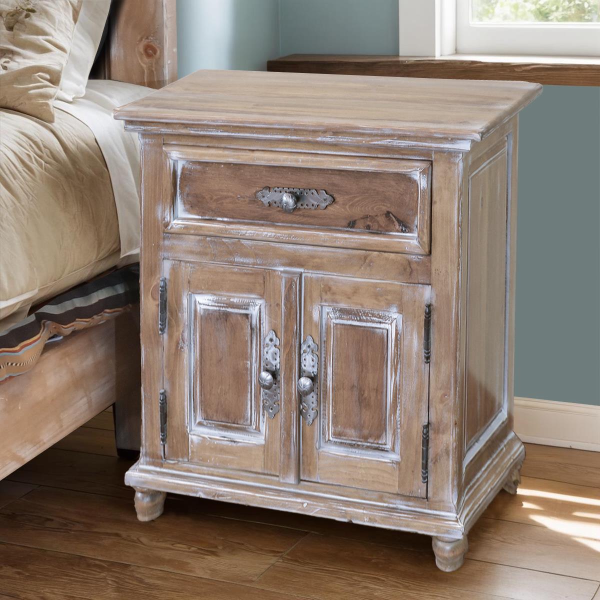 Sierra Mesa Nightstand with Doors
