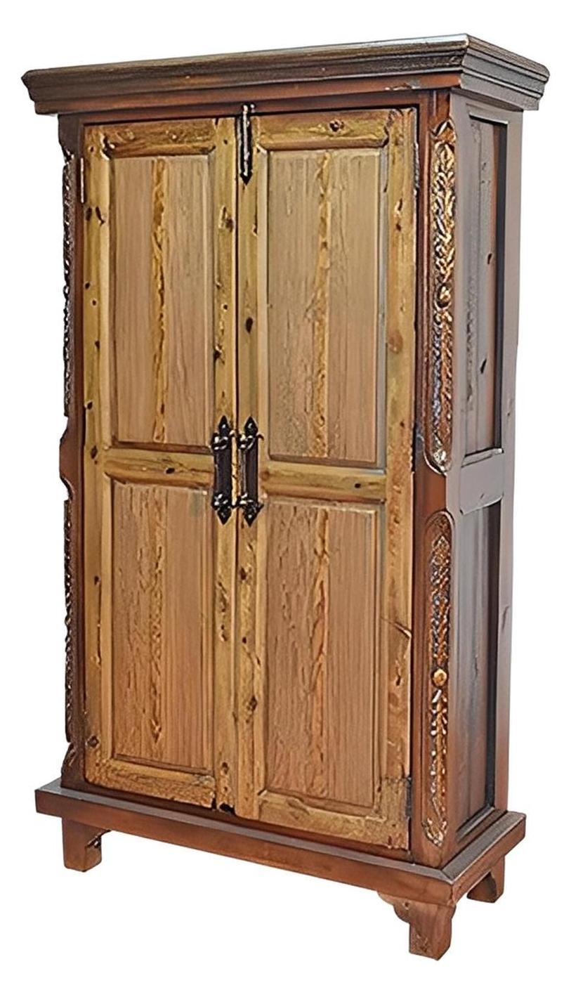 Sand Hills Basin Armoire With Old Window And Door