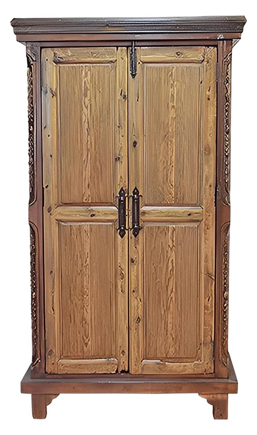 Sand Hills Basin Armoire With Old Window And Door