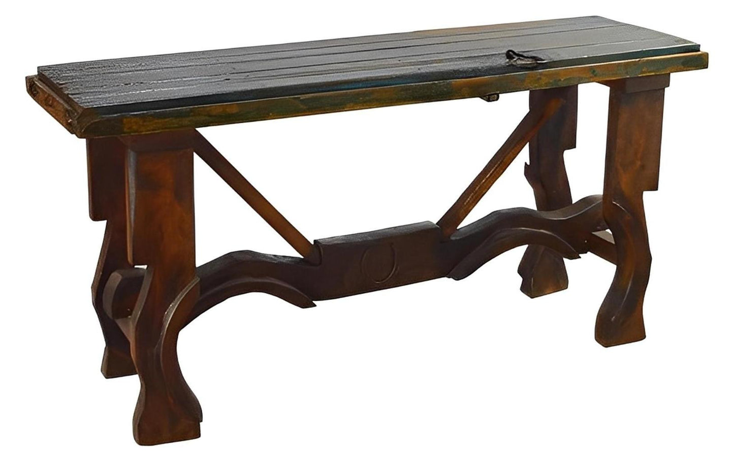 Marble Hill Ox Yoke Console