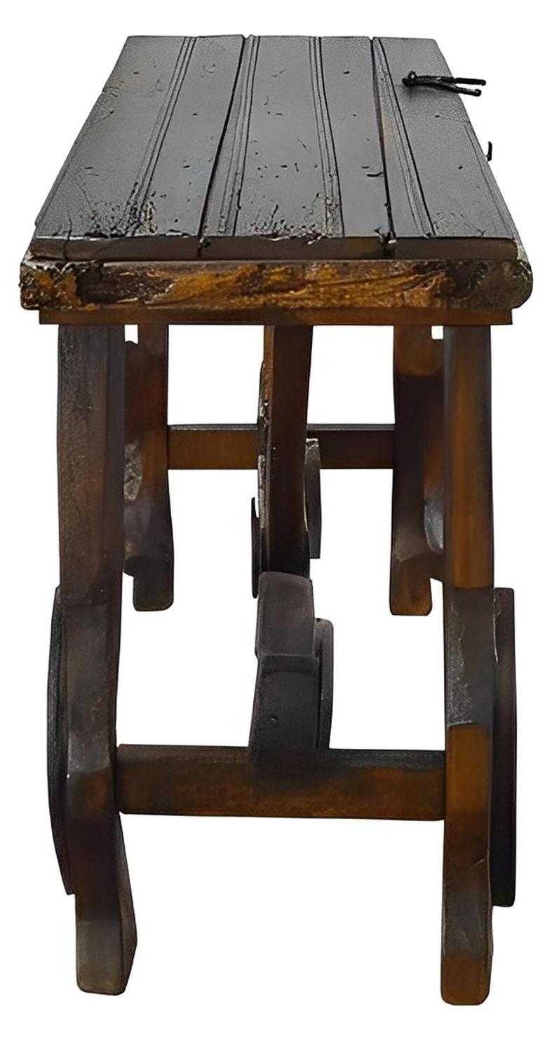 Marble Hill Ox Yoke Console