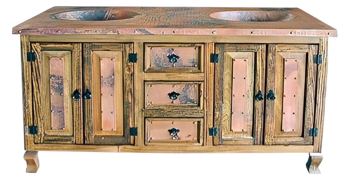 Salt Basin 60" Copper Vanity