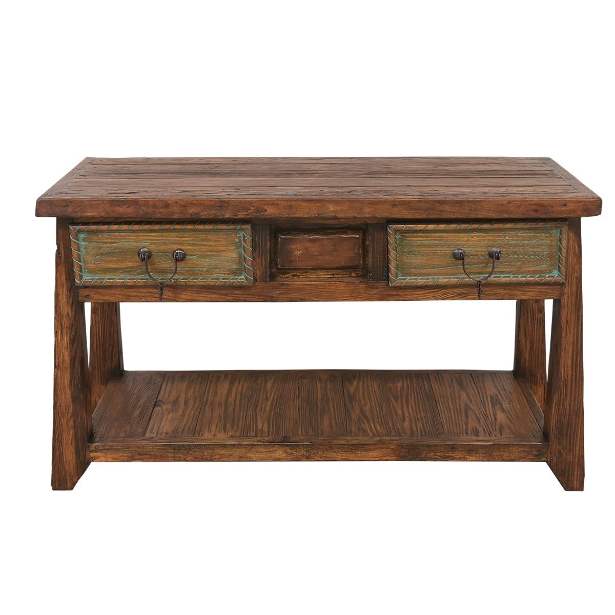 Mesa De Anguila Petite Two-Drawer Console