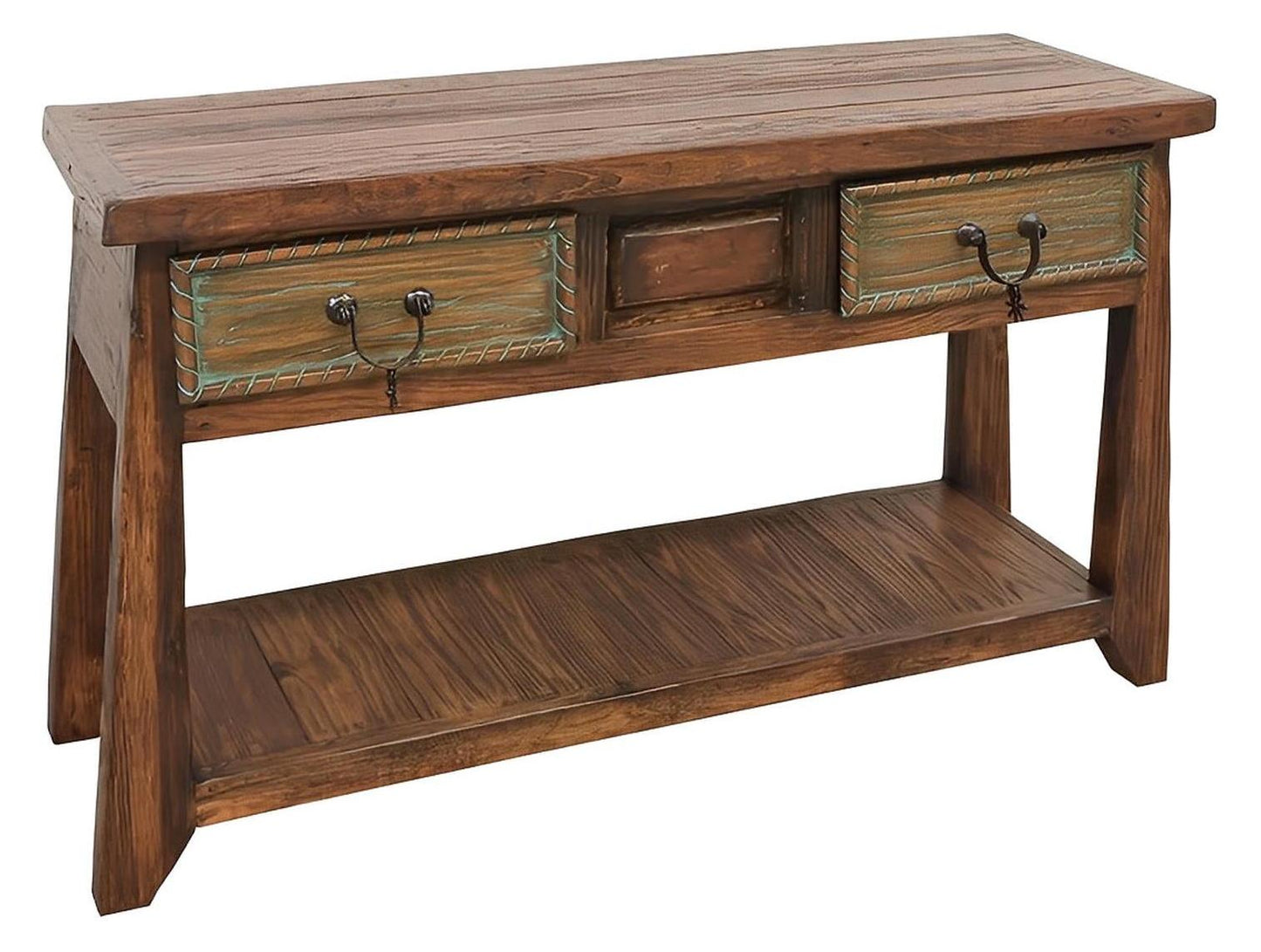 Mesa De Anguila Petite Two-Drawer Console