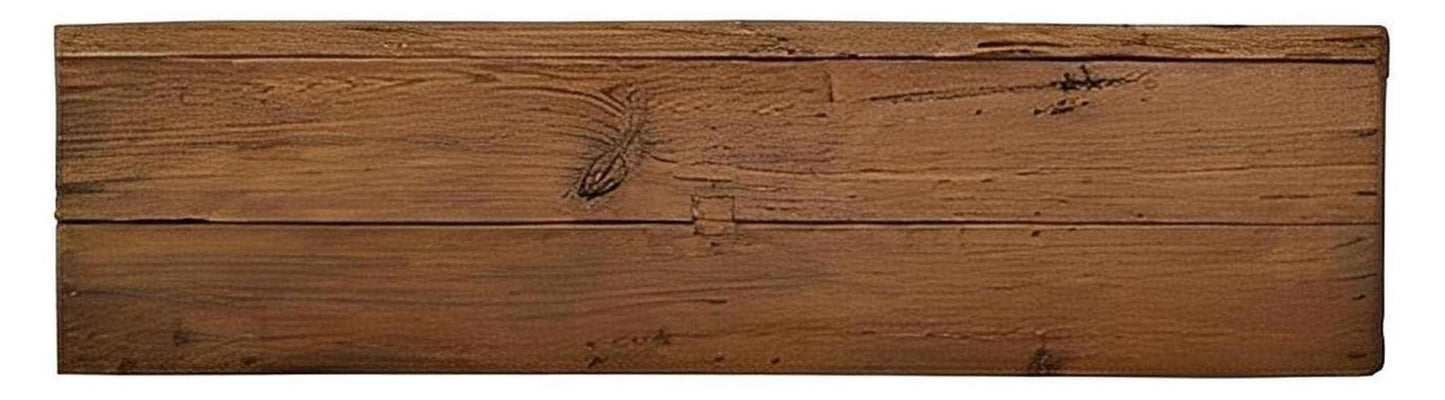 Walnut Ridge Yoke Base And Original Old Door Top Credenza / Console Table