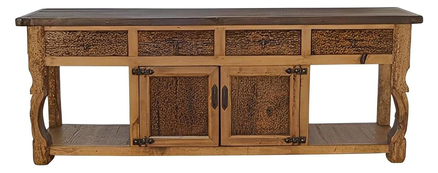Crystal Canyon Console / Buffet With Yoke Supports