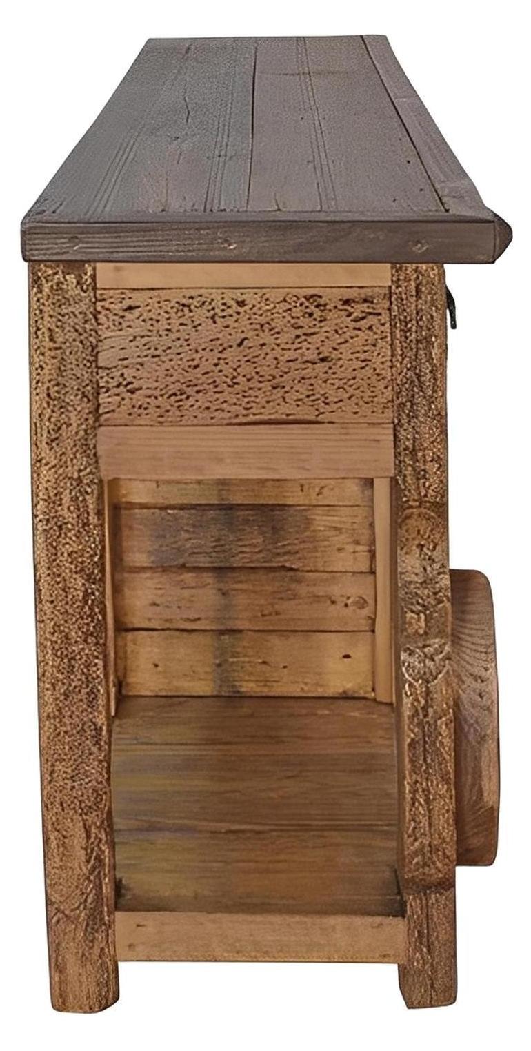 Crystal Canyon Console / Buffet With Yoke Supports