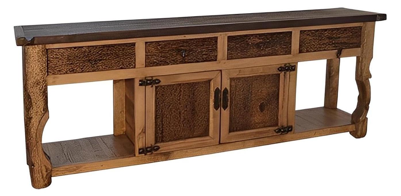 Crystal Canyon Console / Buffet With Yoke Supports