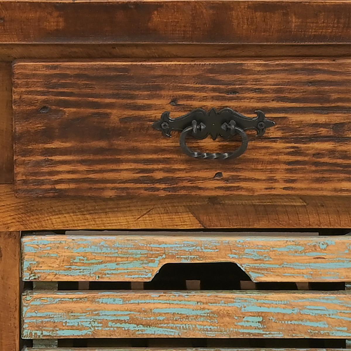 White Canyon Kitchen Island