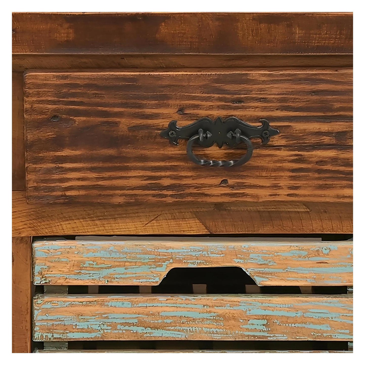 White Canyon Kitchen Island