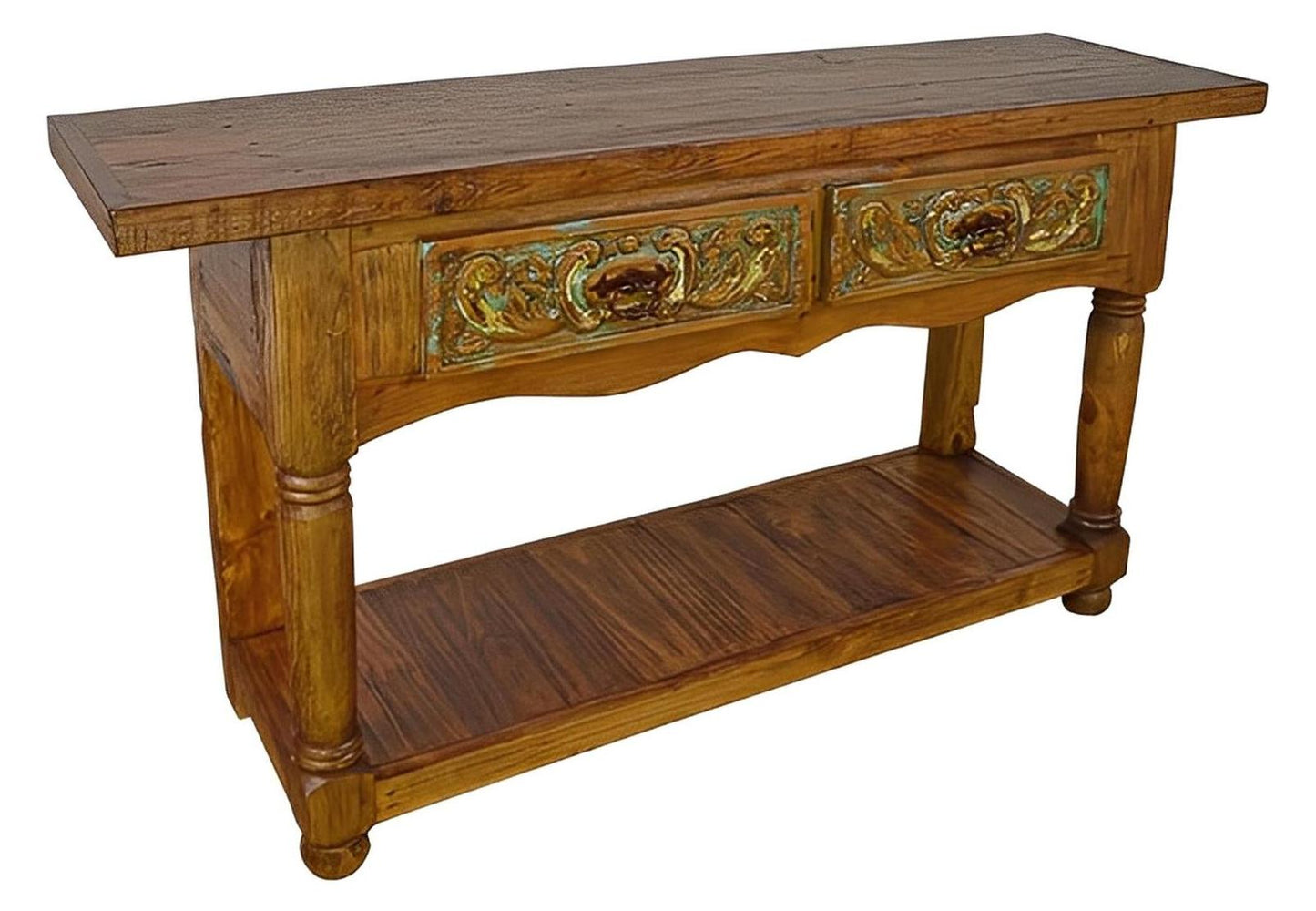 Bear Canyon Carved Console