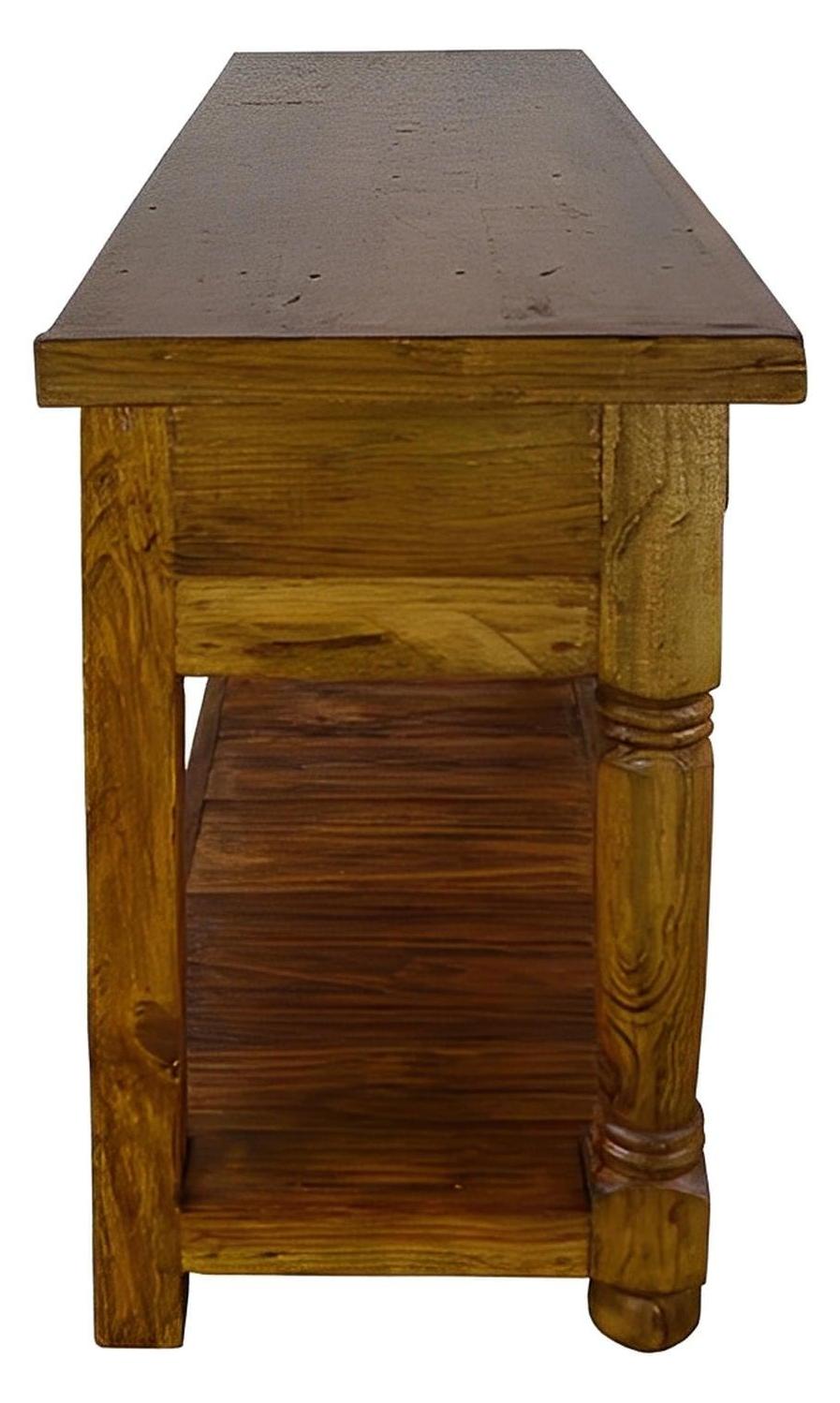 Bear Canyon Carved Console