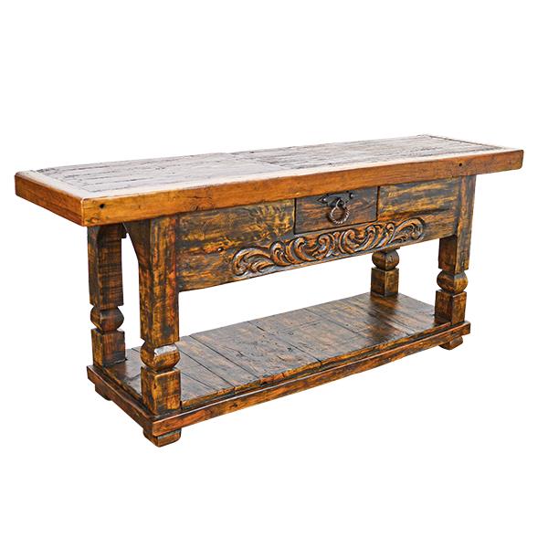 Double Canyon Console With Old Door