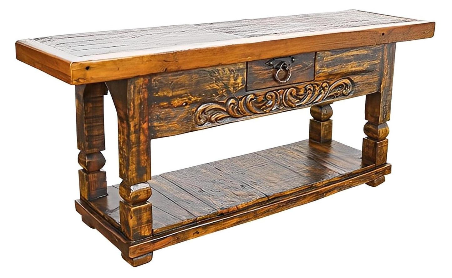 Double Canyon Console With Old Door