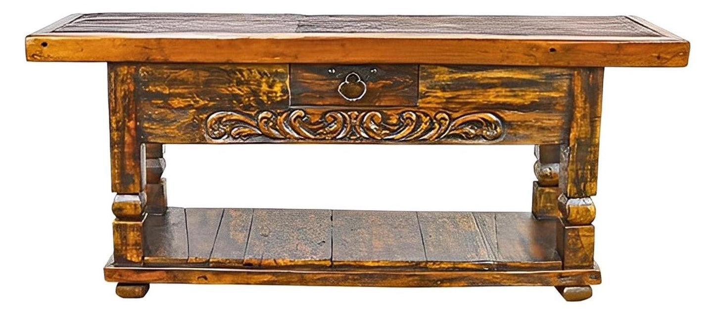 Double Canyon Console With Old Door