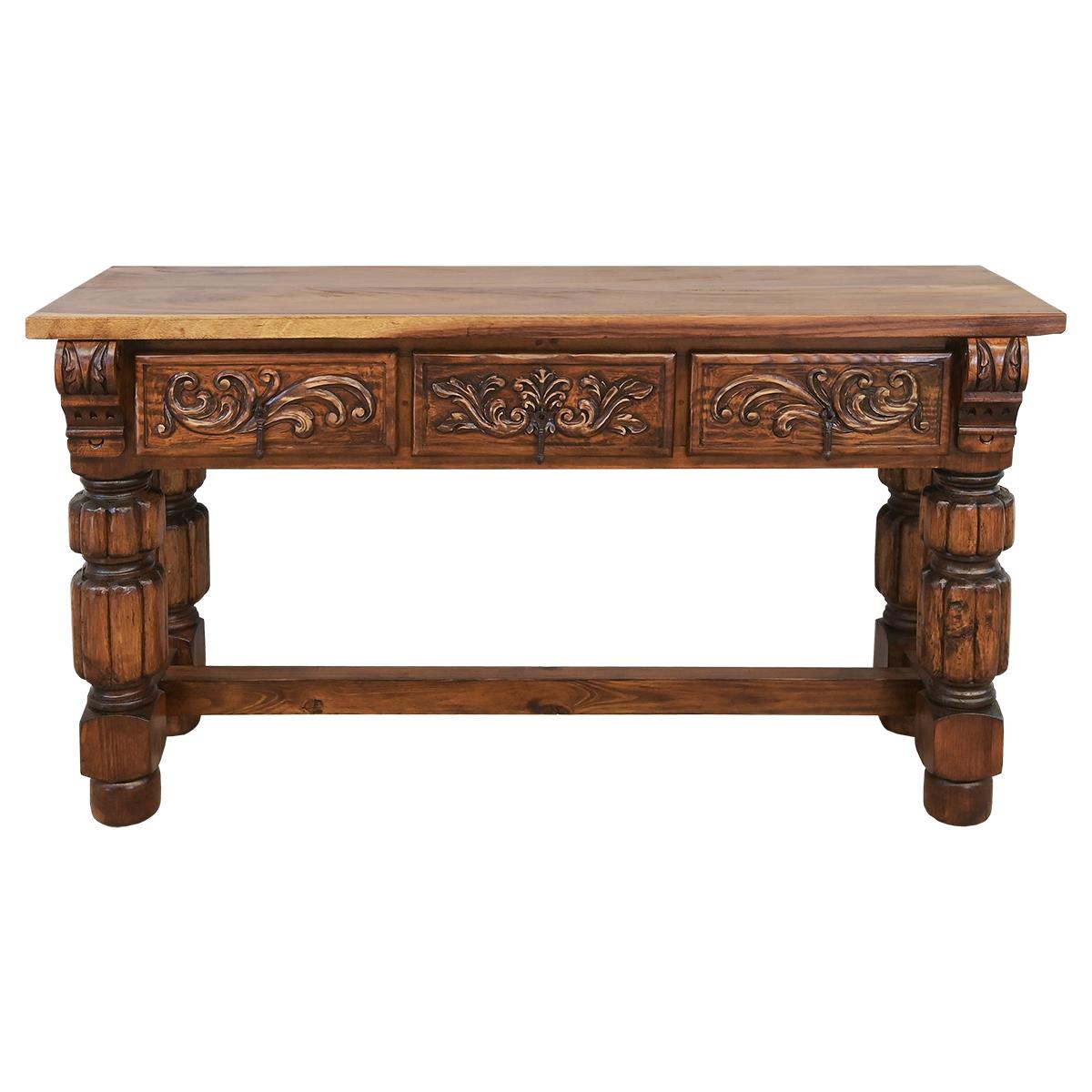 Deer Canyon Console With Trestle Base