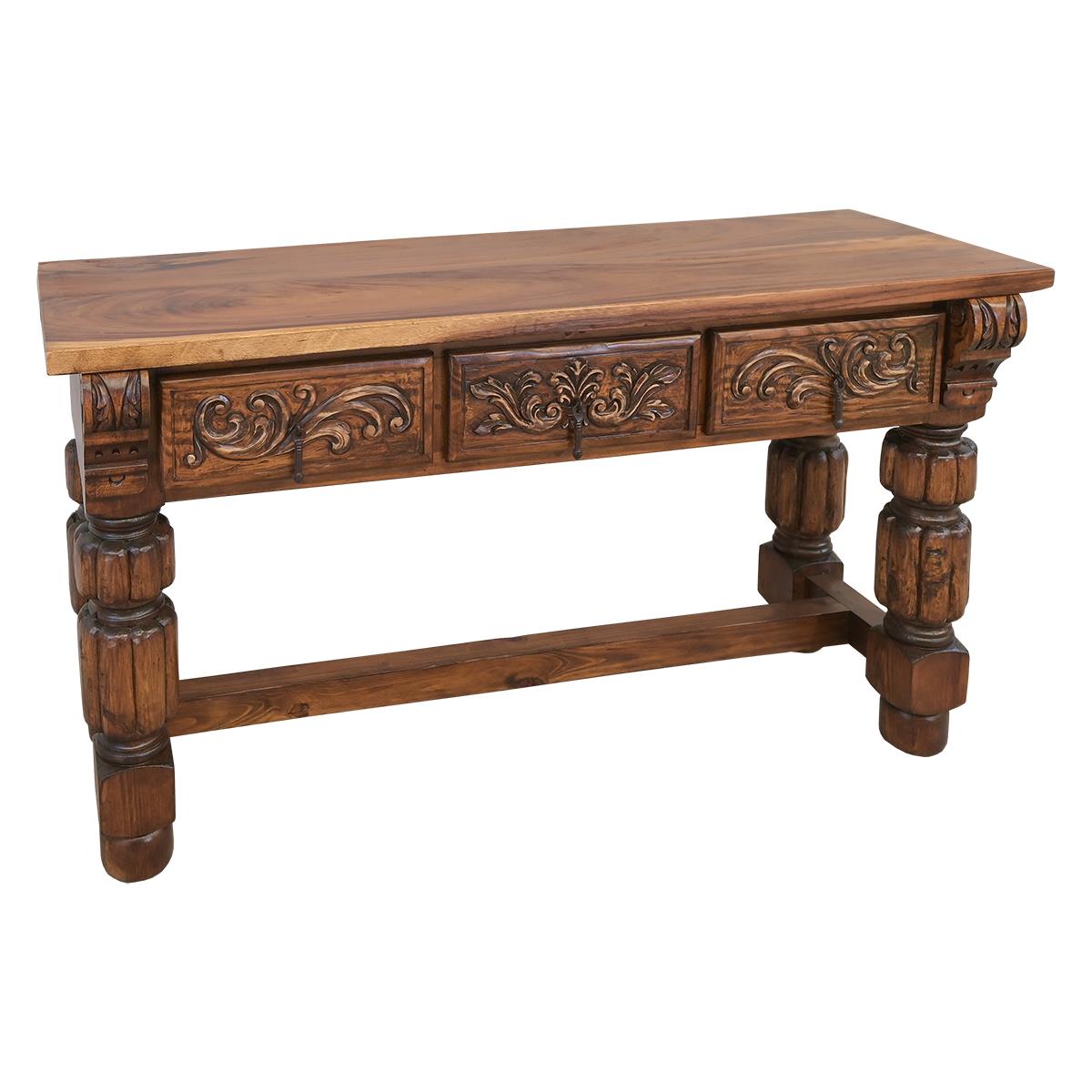 Deer Canyon Console With Trestle Base