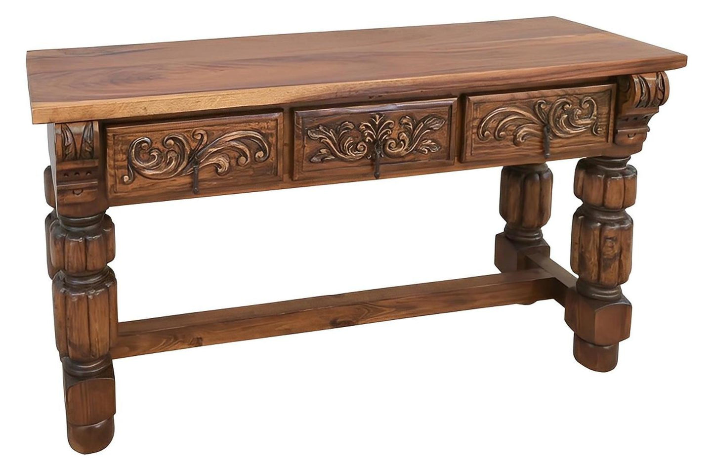Deer Canyon Console With Trestle Base