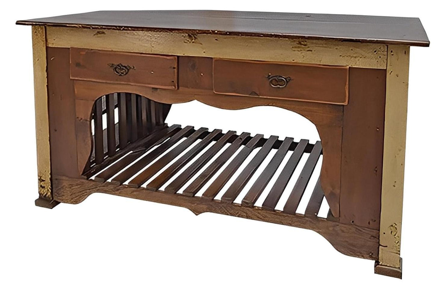 Mule Hill Reclaimed Wood Kitchen Island