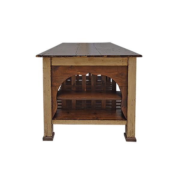 Mule Hill Reclaimed Wood Kitchen Island