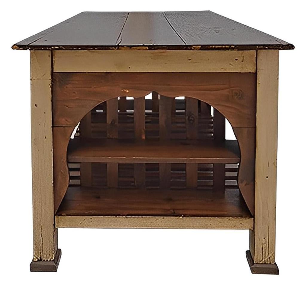 Mule Hill Reclaimed Wood Kitchen Island