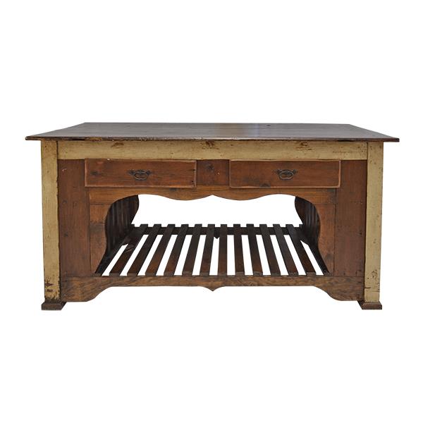 Mule Hill Reclaimed Wood Kitchen Island