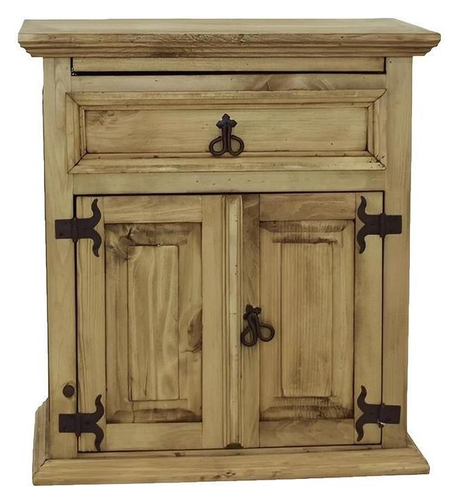 Prairie Hill Sliding Top Nightstand