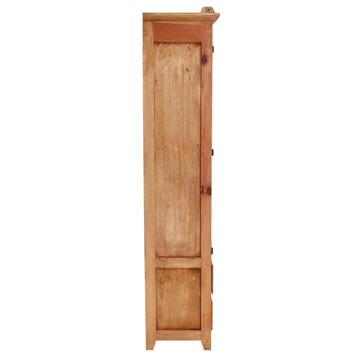 Gold Spur II Gun Cabinet w/ Built-In Rack | Glass Display & Handcrafted Wood