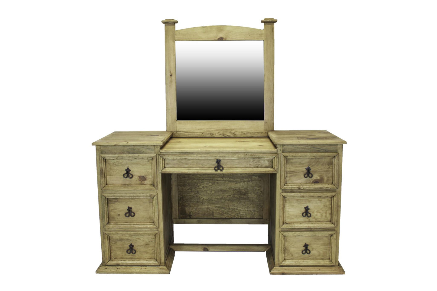 West Canyon Honey Vanity With Mirror