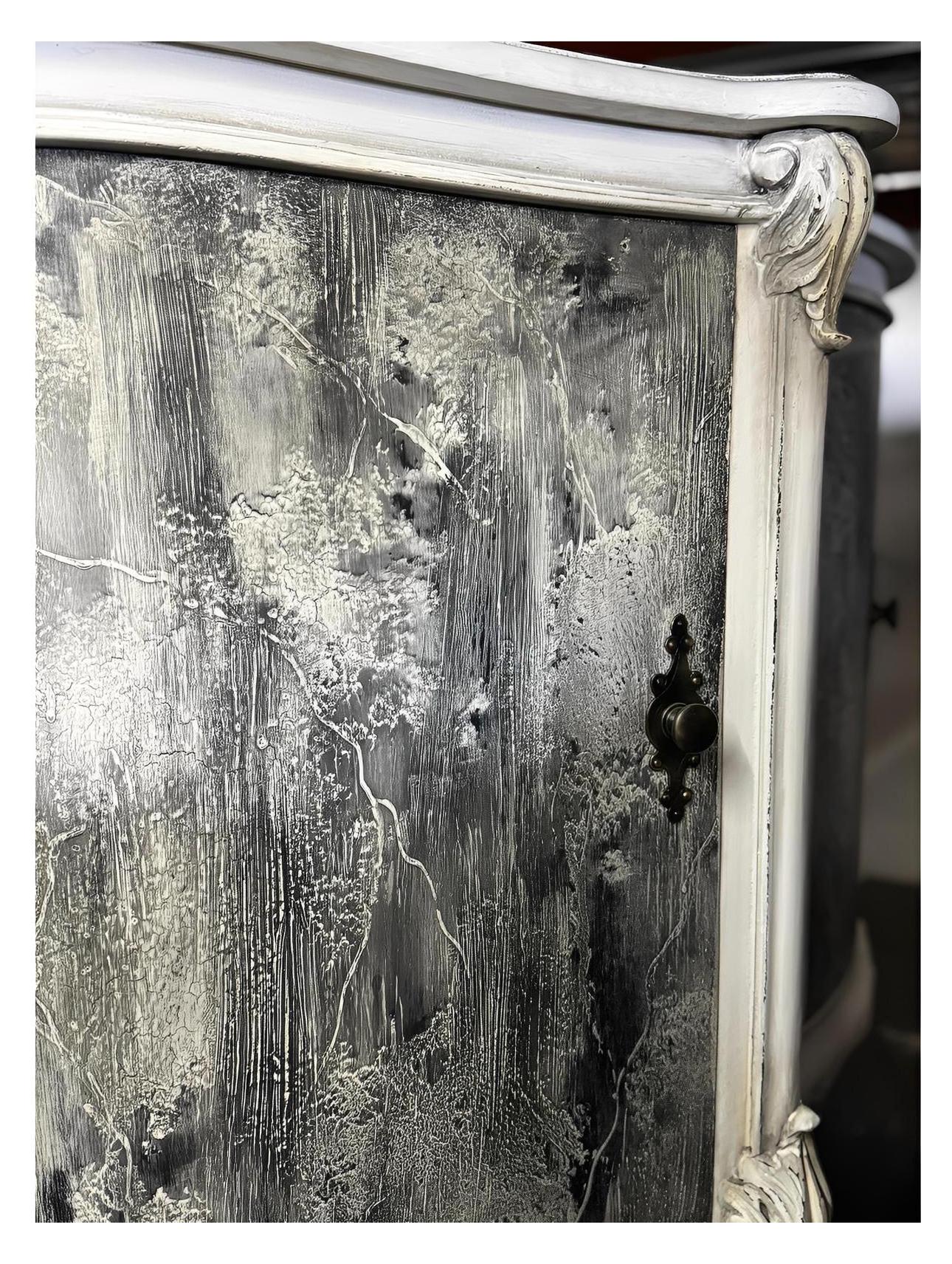 Lysandre Versailles Antique White Dining Room Buffet Table - 22 x 75 x 40