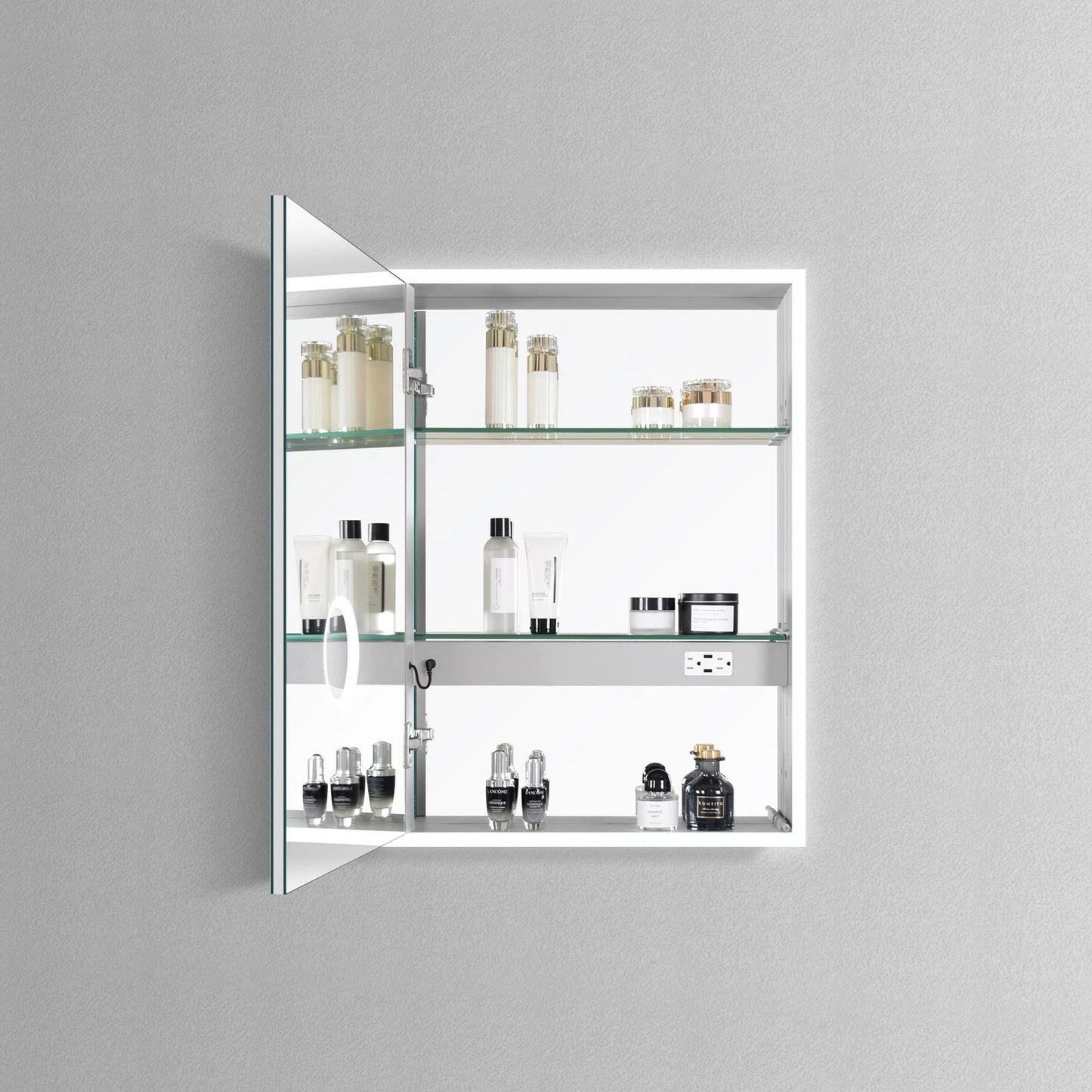 SYRENE LED ILLUMINATED CABINET VANITY RECTANGLE MIRROR - 32 x 24