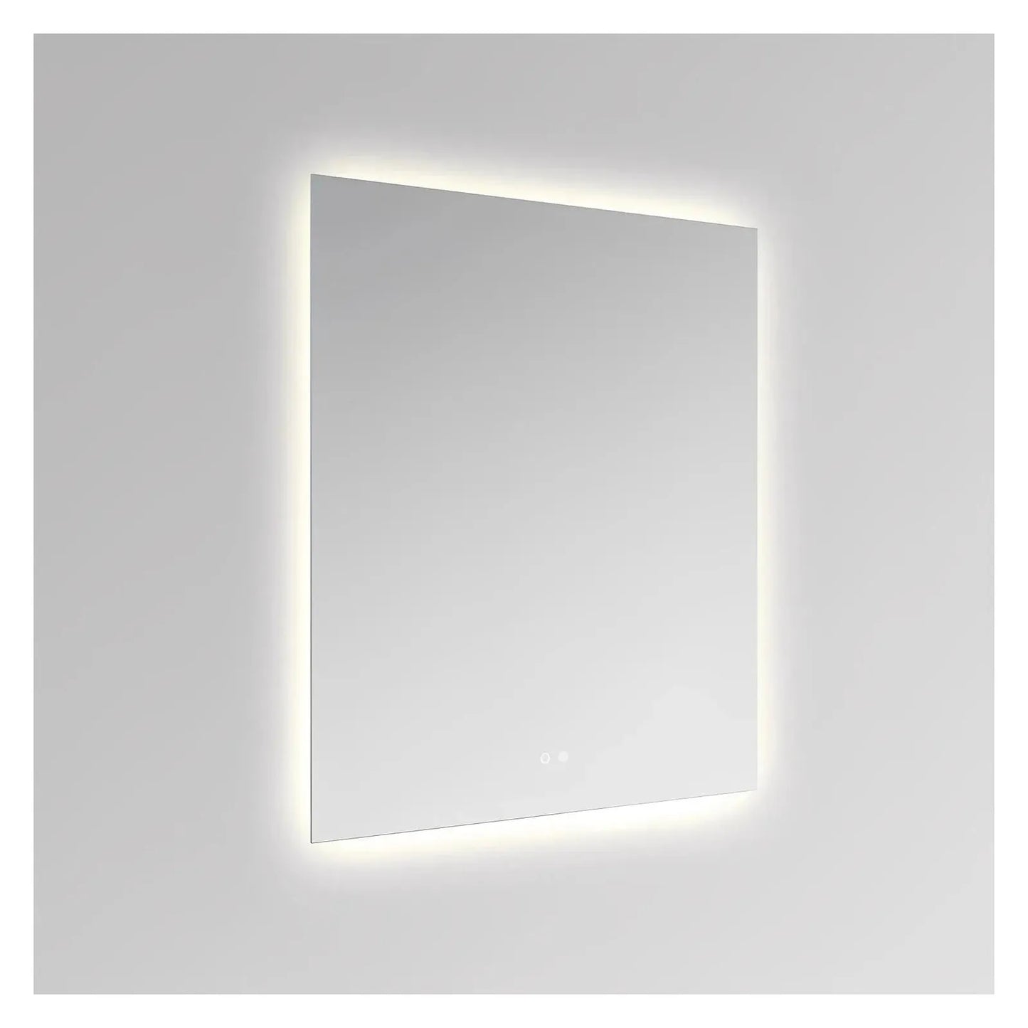 LUXOR LED VANITY SQUARE MIRROR - ADJUSTABLE TEMP. & BRIGHTNESS - 36 x 42