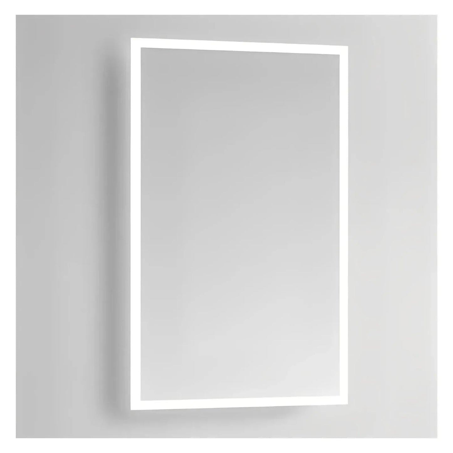 ZEPHYRA LED LIGHTED BATHROOM VANITY RECTANGLE MIRROR - 48 x 28
