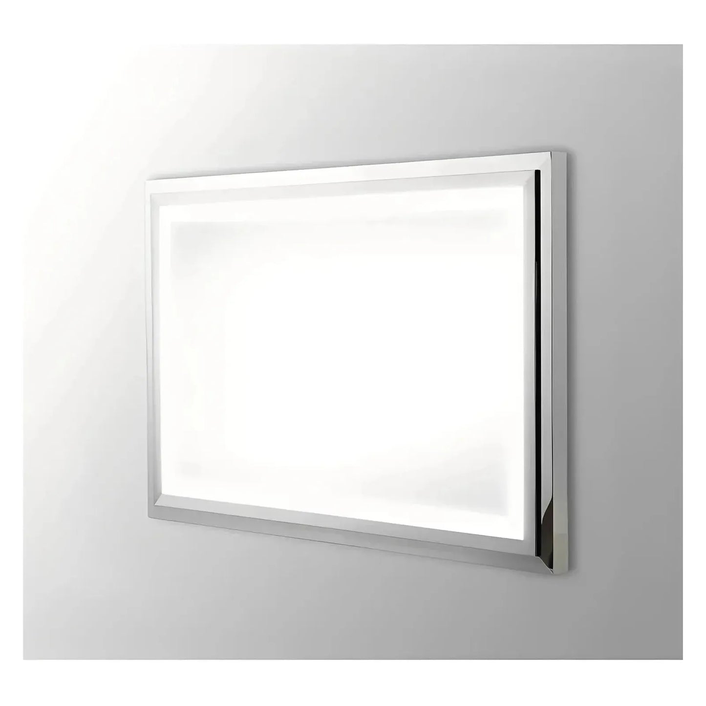 THETA LED LIGHTED BATHROOM VANITY SQUARE MIRROR - 36 x 24