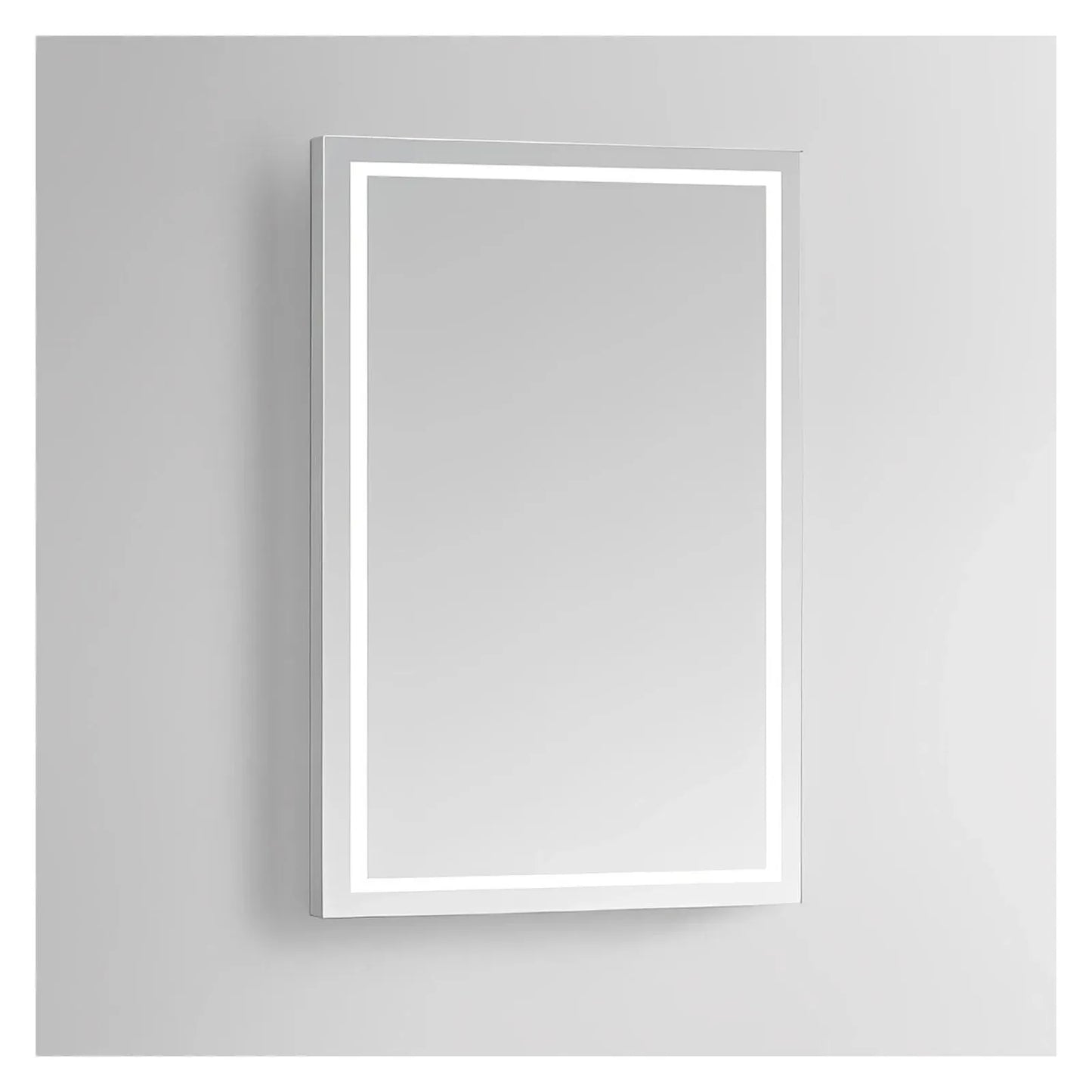 ZEPHYR LED LIGHTED BATHROOM VANITY RECTANGLE MIRROR - 48 x 28