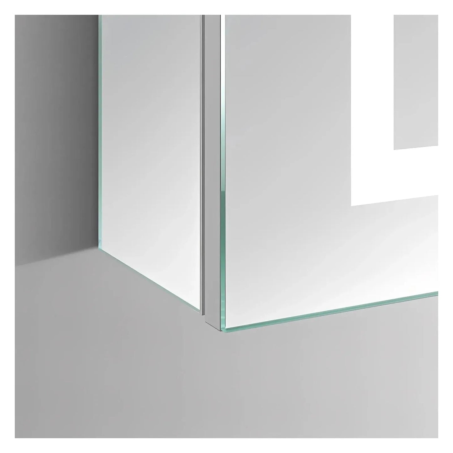 SYRMA LED ILLUMINATED CABINET VANITY RECTANGLE MIRROR - 32 x 48