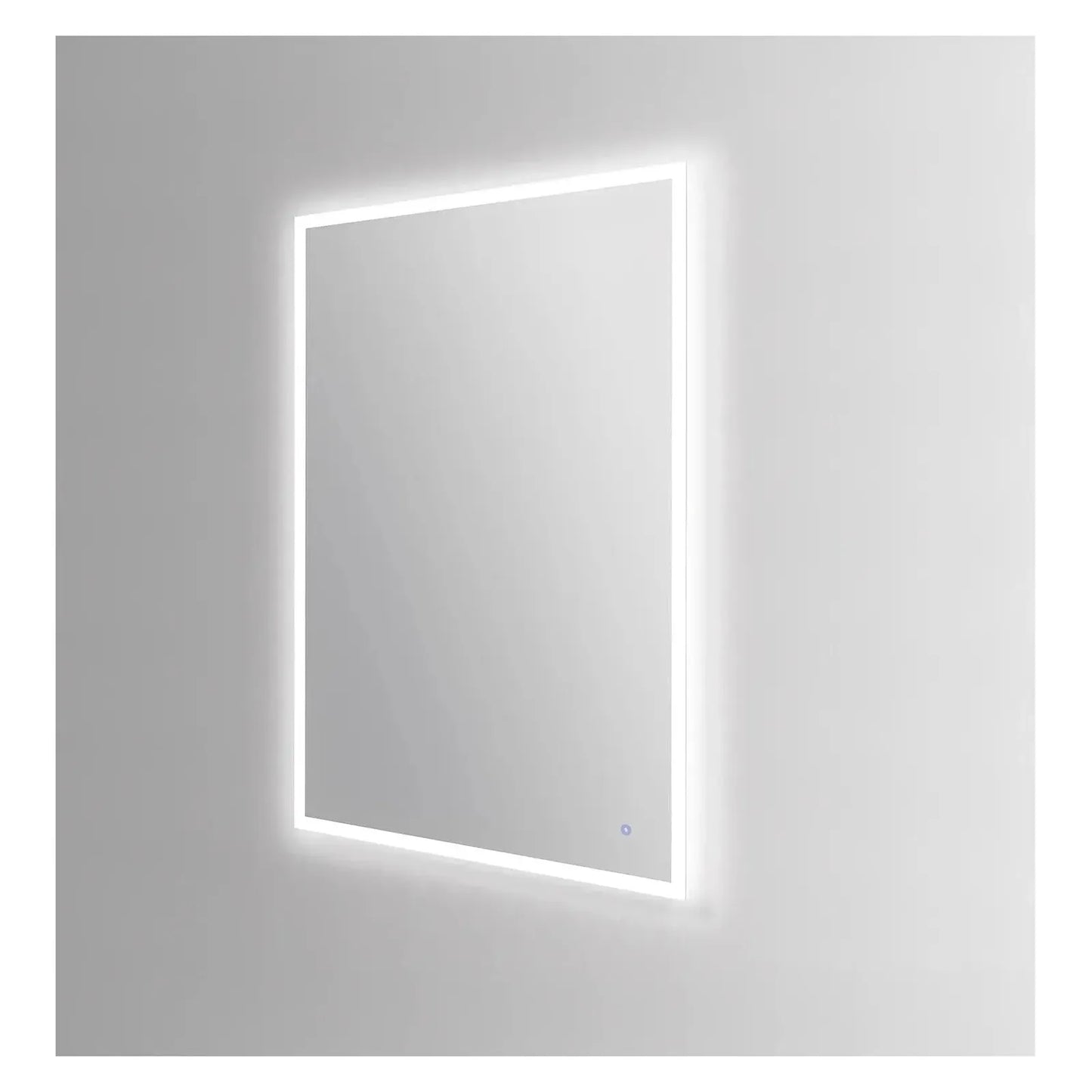 ORION LED ILLUMINATED VANITY RECTANGLE MIRROR - 55 x 36