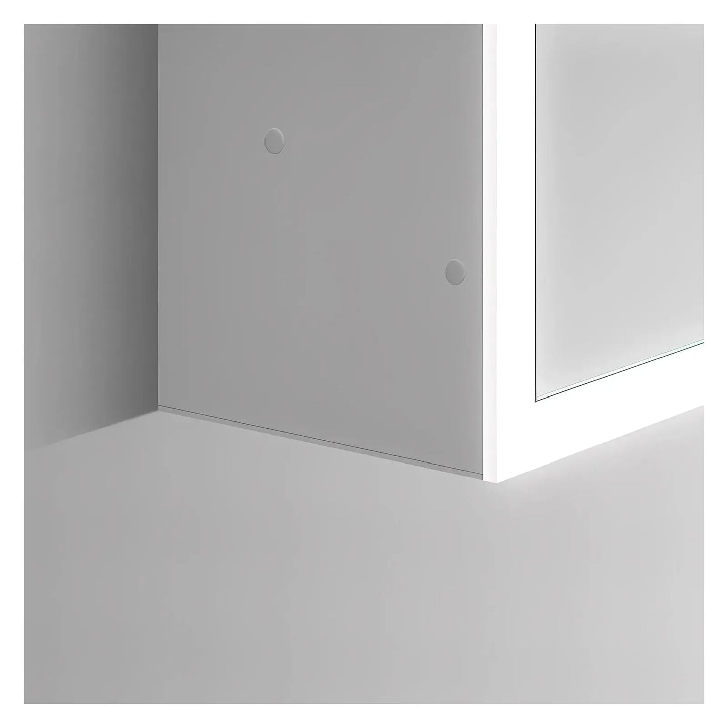 SYRENE LED ILLUMINATED CABINET VANITY RECTANGLE MIRROR - 32 x 24