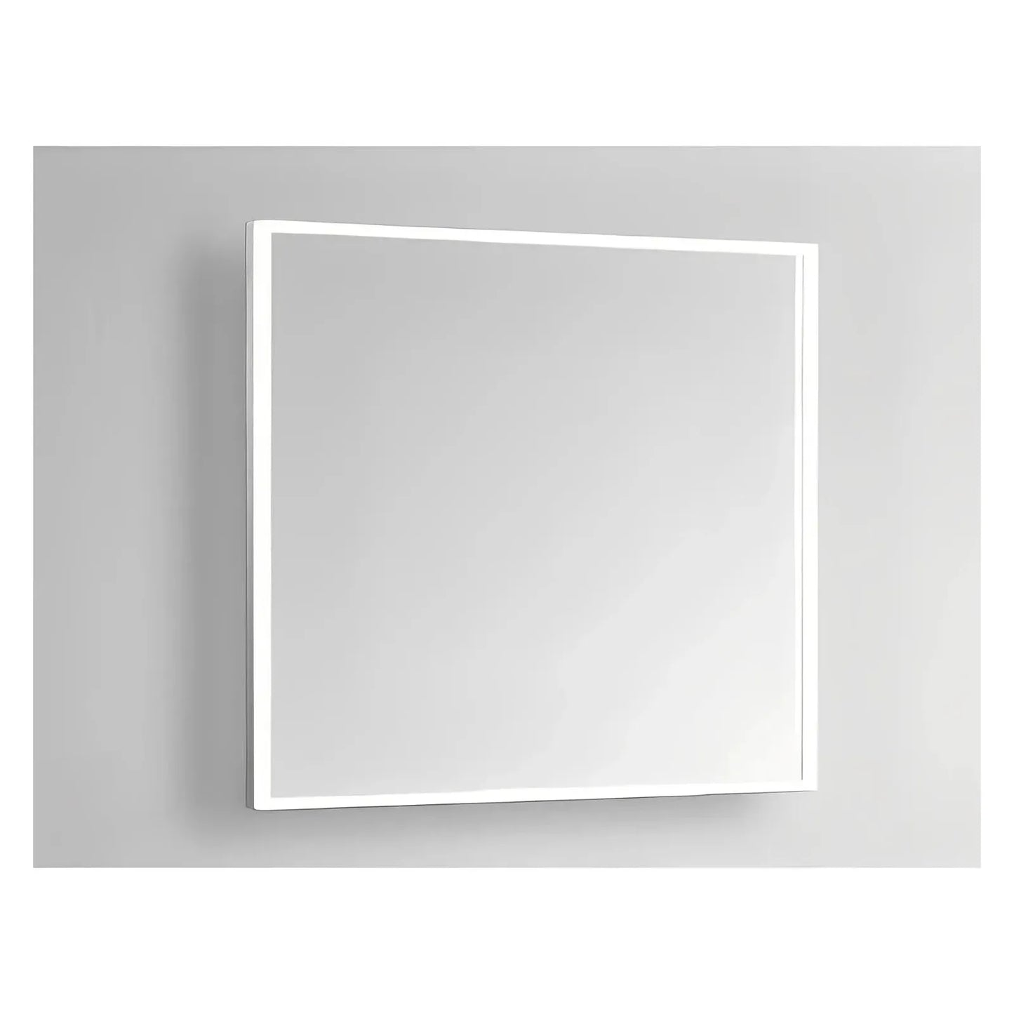 NEBULA LED LIGHTED BATHROOM VANITY RECTANGLE MIRROR - 32 x 32